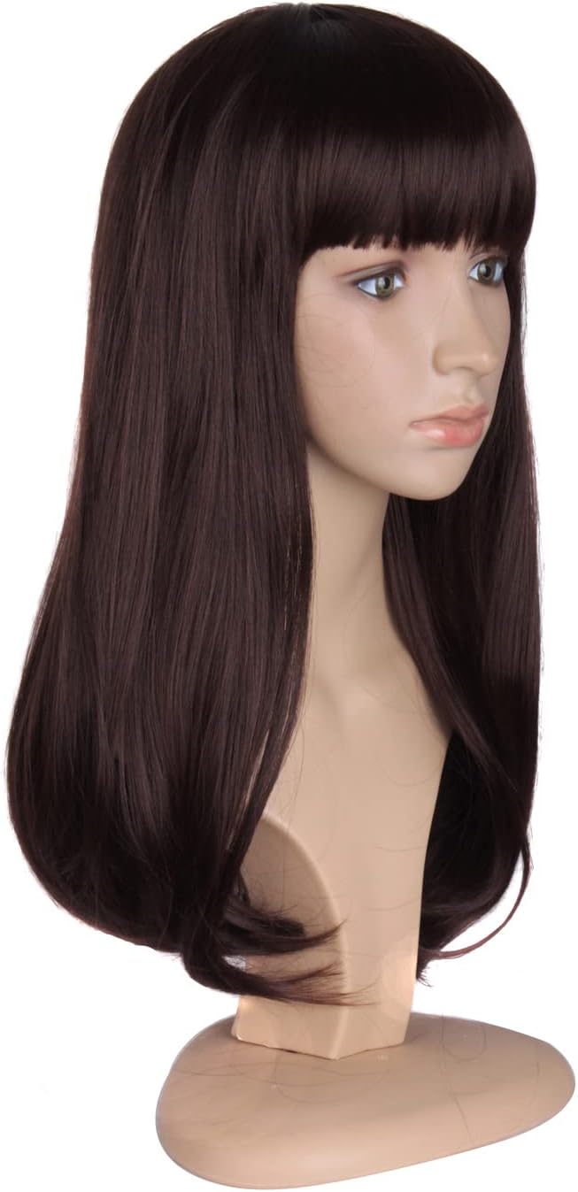 Peluca Rizada MapofBeauty Marrón Peluca Rizada MapofBeauty Marrón